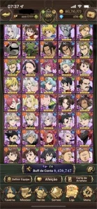 Conta de Seven Deadly Sins: Grand Cross (Global) - Outros