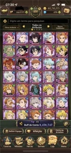 Conta de Seven Deadly Sins: Grand Cross (Global) - Outros