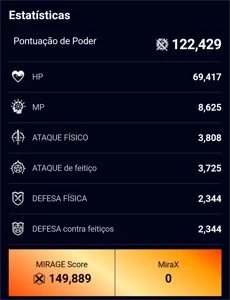 Conta Mir4/Nível 85/ 122k Power/ Leia descrição