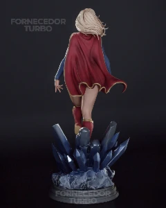 Supergirl 3D - Arquivo .Stl Para Impressão 3D - Others