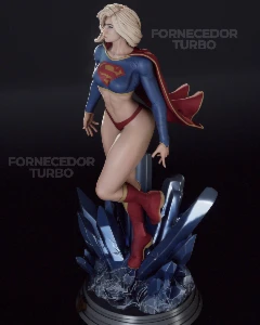 Supergirl 3D - Arquivo .Stl Para Impressão 3D - Others