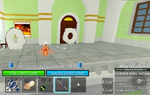 Conta Blox Fruits, Dough V2, God Human, Cdk, Soul Guitar Etc - Roblox