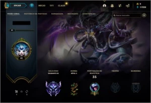 CONTA D3 65% WR BOM MMR NO PRECINHO - League of Legends LOL