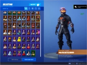 Conta Fortnite com MUITAS SKINS