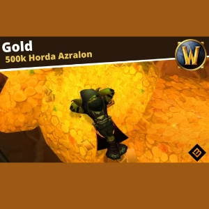 500k de gold - World of warcraft - gold farmado legitimo - Blizzard