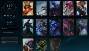 Conta Lol Gold Lll 179 Skins  Falta 7 Champ 14,7K Ea - League of Legends