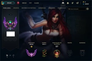 Conta mestre (smurf) +21 -15 - League of Legends LOL