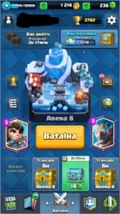 VENDO 3 CONTAS DE CLASH ROYALE E CLASH OF CLANS