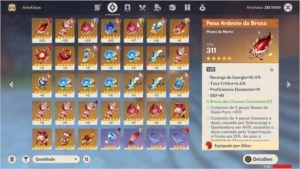 Genshin Impact - 5 Personagens (5Estrelas) AR45