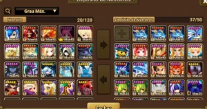 ACC Global - Destaques (Artamiel, Rica, Juno, Nana, Diana) - Summoners War