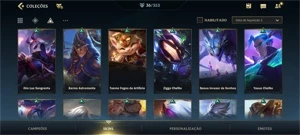 Wild rift 7 lendárias ex-graoMestre - League of Legends: Wild Rift LOL WR