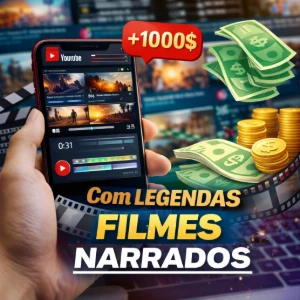 Cortes de filmes e legendas para monetizar - Vídeos e Cortes Cortes Virais