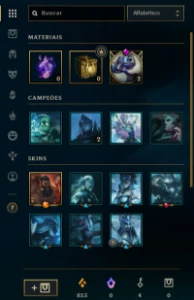 Conta LoL Platina 4 c/ skin prestígio  - League of Legends