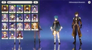 Genshin Impact | AR 10 |Hutao + Zhongli ⭐