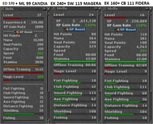 ED 370+ - EK 241 - EK 163 RK LACRADA! - Tibia