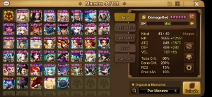 Conta End Game - Summoners War