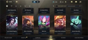 CONTA WILD RIFT - 61 SKINS - League of Legends: Wild Rift LOL WR