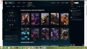 vendo acc do lol parando de joga - League of Legends