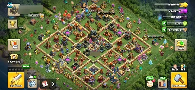 Clash of clans com itens raros de 2013