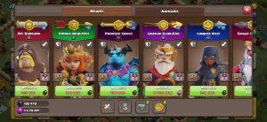 Clash of clans com itens raros de 2013