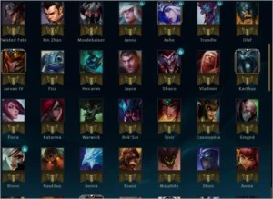 Conta League of Legends Level 39, 114 Campeões, 4 Runas LOL