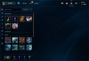 Conta league of legends +190 skins LOL