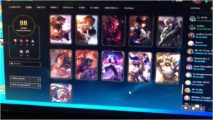 conta de lol - League of Legends