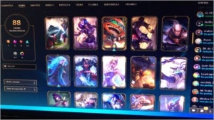 conta de lol - League of Legends