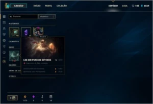 Conta do lol Diamante 5 - League of Legends