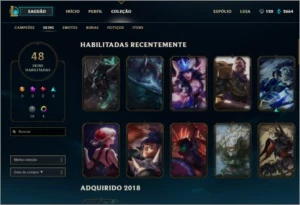 Conta do lol Diamante 5 - League of Legends