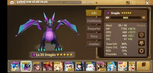 Groogen ( Dragão De Escuridão ) - Summoners War