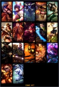 Conta LOL PLAT V - 44k de RP - League of Legends