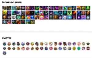 Conta Ferro 1 com 59 Champs e 24 Skins - League of Legends LOL