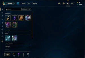 Conta Ferro 1 com 59 Champs e 24 Skins - League of Legends LOL