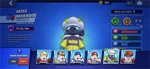 CONTA BRAWL STARS 30k TROFÉU COM VÁRIAS SKINS LENDÁRIAS