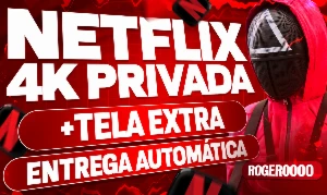 Tela Netflix 4k - Assinaturas e Premium