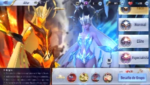 A143 Defteros / Saga de Sapuris / Asmita  (Com Gemas) - Saint Seiya Awakening SSA