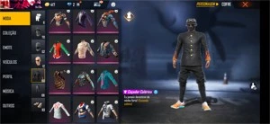Conta free fire top