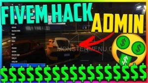 GTA V MONSTER MENU PC (FiveM) - 6 Meses - (LEIA A DESCRIÇÃO)