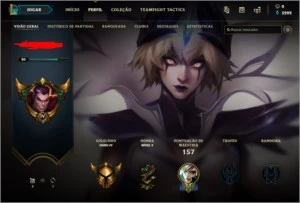 Vendo: conta nível 80 gold 5 - League of Legends LOL