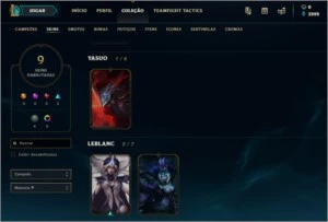 Vendo: conta nível 80 gold 5 - League of Legends LOL