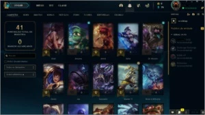 Conta lol level 22 com 17 champs - League of Legends
