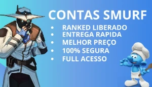 Contas Smurf Entrega Rapida - Valorant