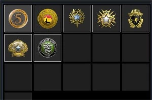 Conta steam 7 medalhas old - Counter Strike CS