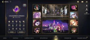 • Conta 125 Skins | Ex Challenger | Todos os Heróis - League of Legends: Wild Rift LOL WR