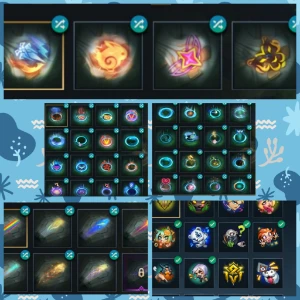 • Conta 125 Skins | Ex Challenger | Todos os Heróis - League of Legends: Wild Rift LOL WR