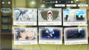 Conta Danmachi Battle Chronicles - Bell, Gareth, Tione, etc - Outros