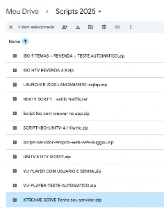 Pack com 11 scripts de aplicativos e servidores 2025