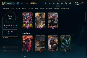 Conta Lol Top Com Varias Prestigios