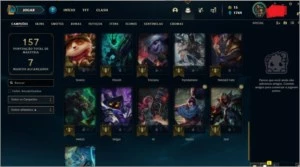 CONTA GOLD 4, LEVEL 53 UPADA À MÃO - League of Legends LOL